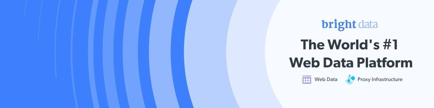 Bright Data banner Data provider Bright Data banner image on Opendatabay marketplace